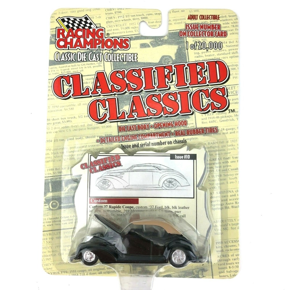Racing Champions Classified Classics Custom 1937 37 Rapide‎ Coupe Die Cast 1/64
